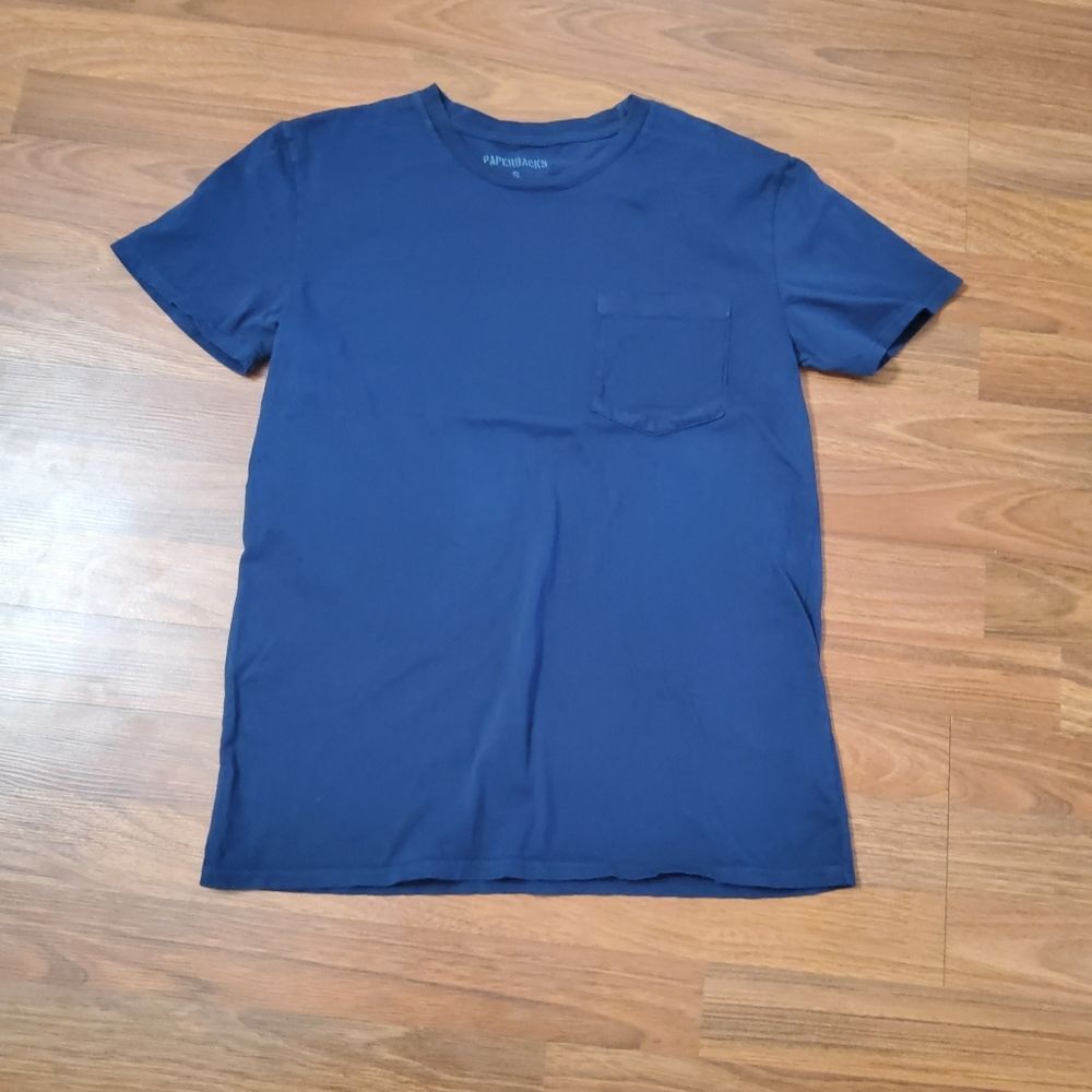 Paperbacks T-Shirt Tee Shirt S Navy Blue New